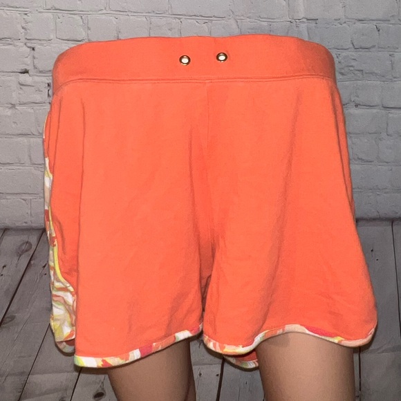 crown & ivy Pants - Crown & Ivy Beach Orange & Yellow Shorts size XL